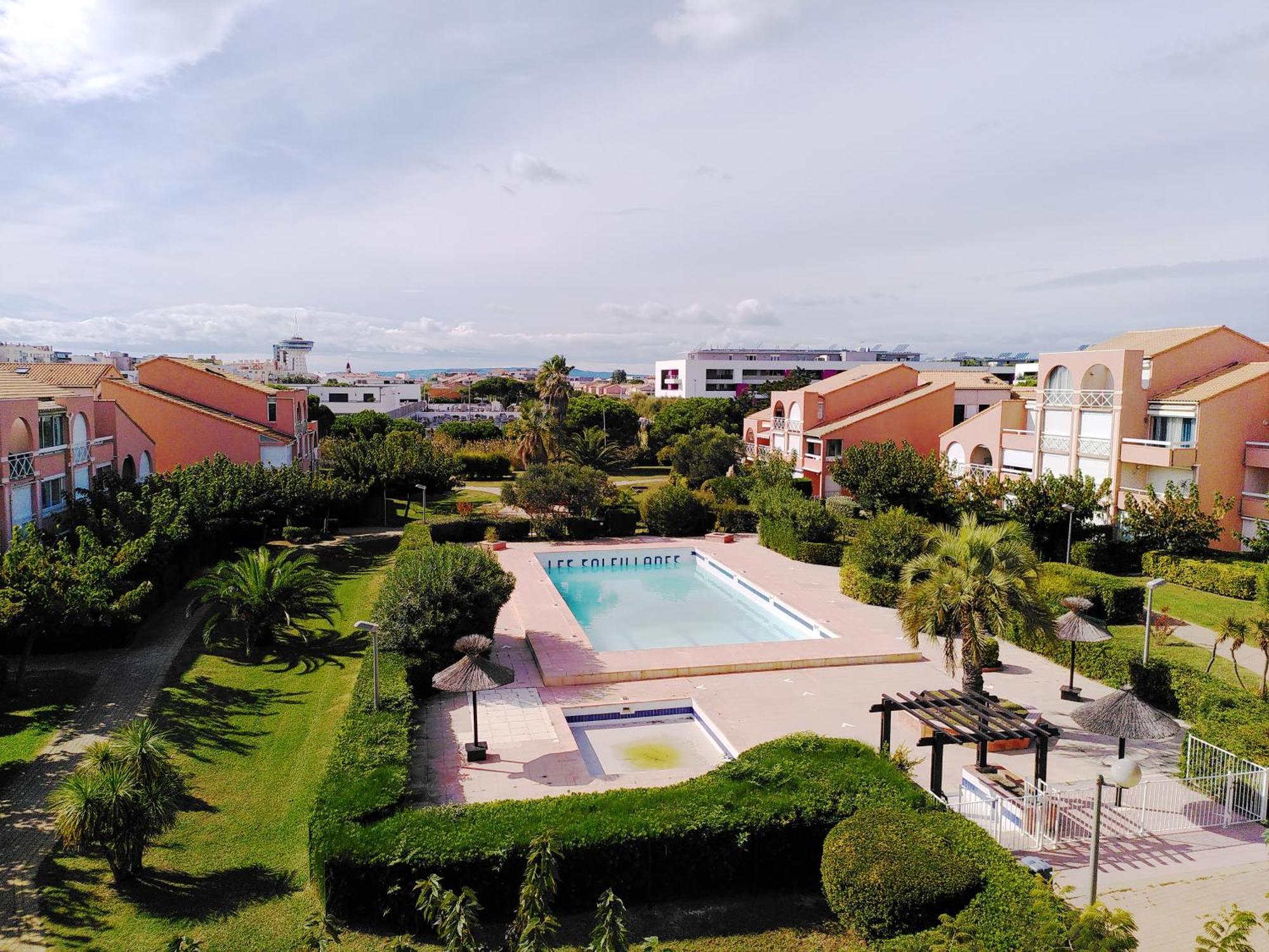 Nid Douillet F2, Clim, Jardin, Piscine, Parking, Plage 200 M Palavas 외부 사진